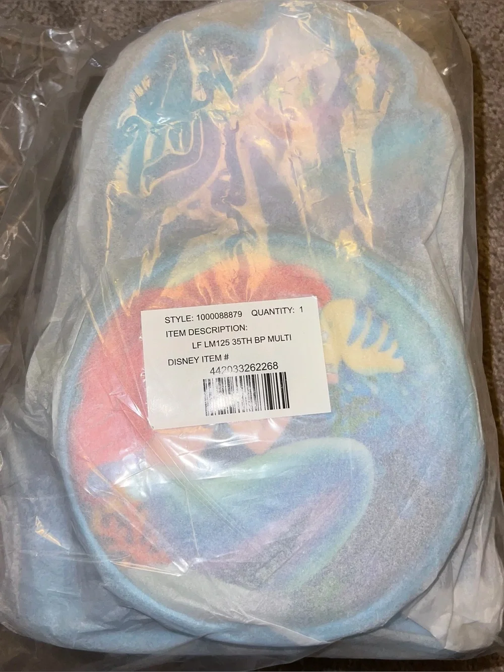 NWT Loungefly Disney Little Mermaid Ariel & Ursula Backpack *In Plastic Bag*